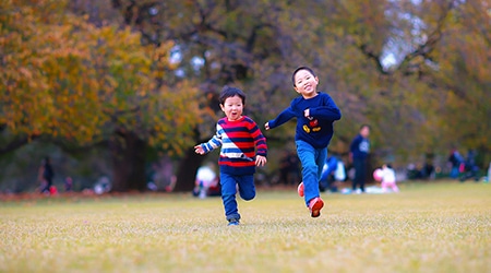 子どもの写真